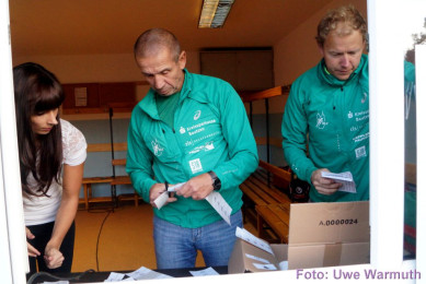 Vor und zwischen den Wettkämpfen