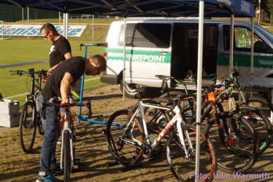 Vor und zwischen den Wettkämpfen