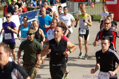 Jedermann – Teil 1: Lauf und Wechsel aufs Rad