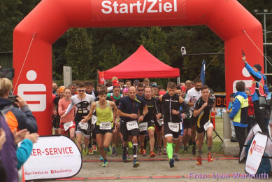 4. Crossduathlon 2017 - Jedermann - Teil 1: Lauf und Wechsel aufs Rad