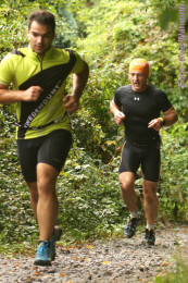 4. Crossduathlon 2017 - Jedermann - Teil 1: Lauf und Wechsel aufs Rad