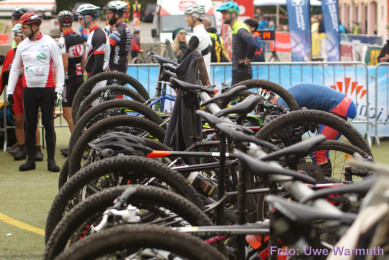 4. Crossduathlon 2017 - Jedermann - Teil 1: Lauf und Wechsel aufs Rad