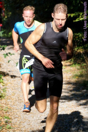 5. Crossduathlon 2018 – Jedermann – Lauf und Wechsel aufs Rad