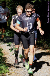 5. Crossduathlon 2018 – Jedermann – Lauf und Wechsel aufs Rad