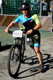 5. Crossduathlon 2018 – Jedermann – Lauf und Wechsel aufs Rad
